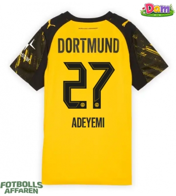 Borussia Dortmund Karim Adeyemi #27 Hemmatröja Kvinnor 2025-26 Kortärmad